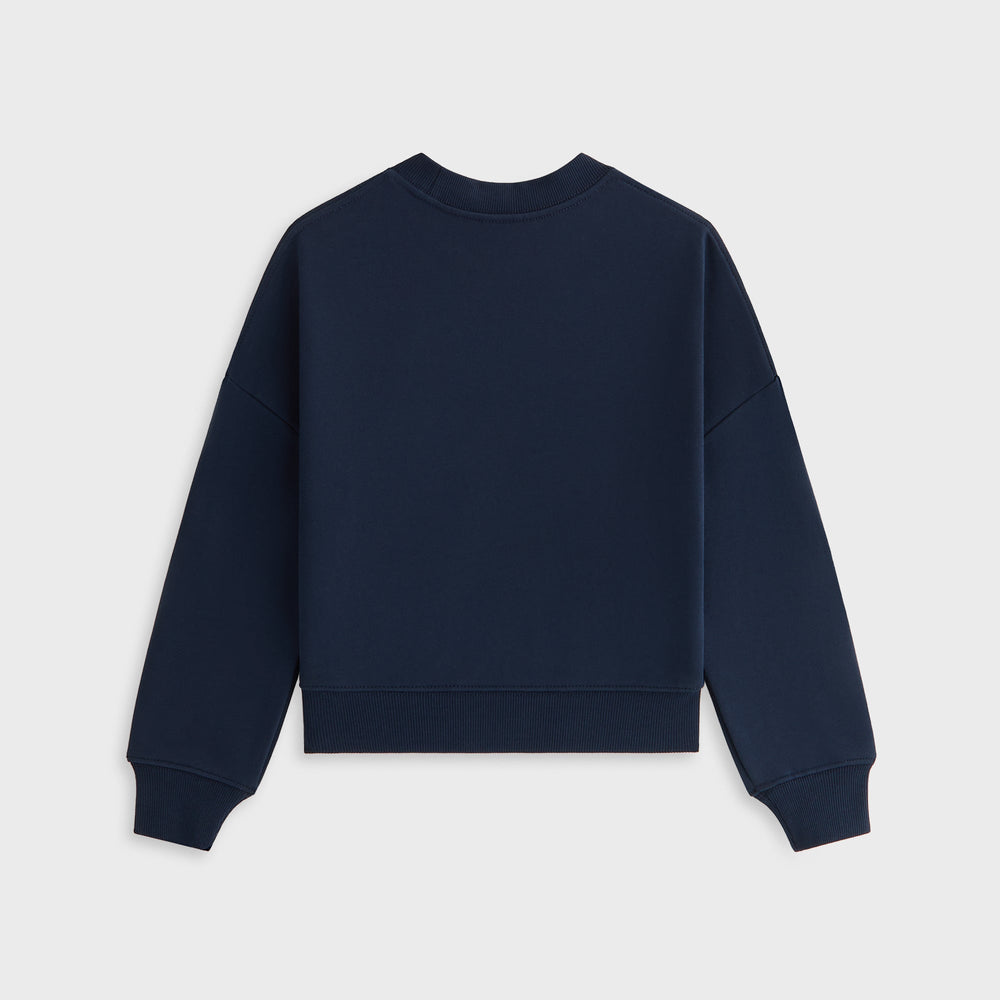 Kith Kids for Peanuts Doghouse Classic Logo Crewneck - Nocturnal | Kith Nocturnal