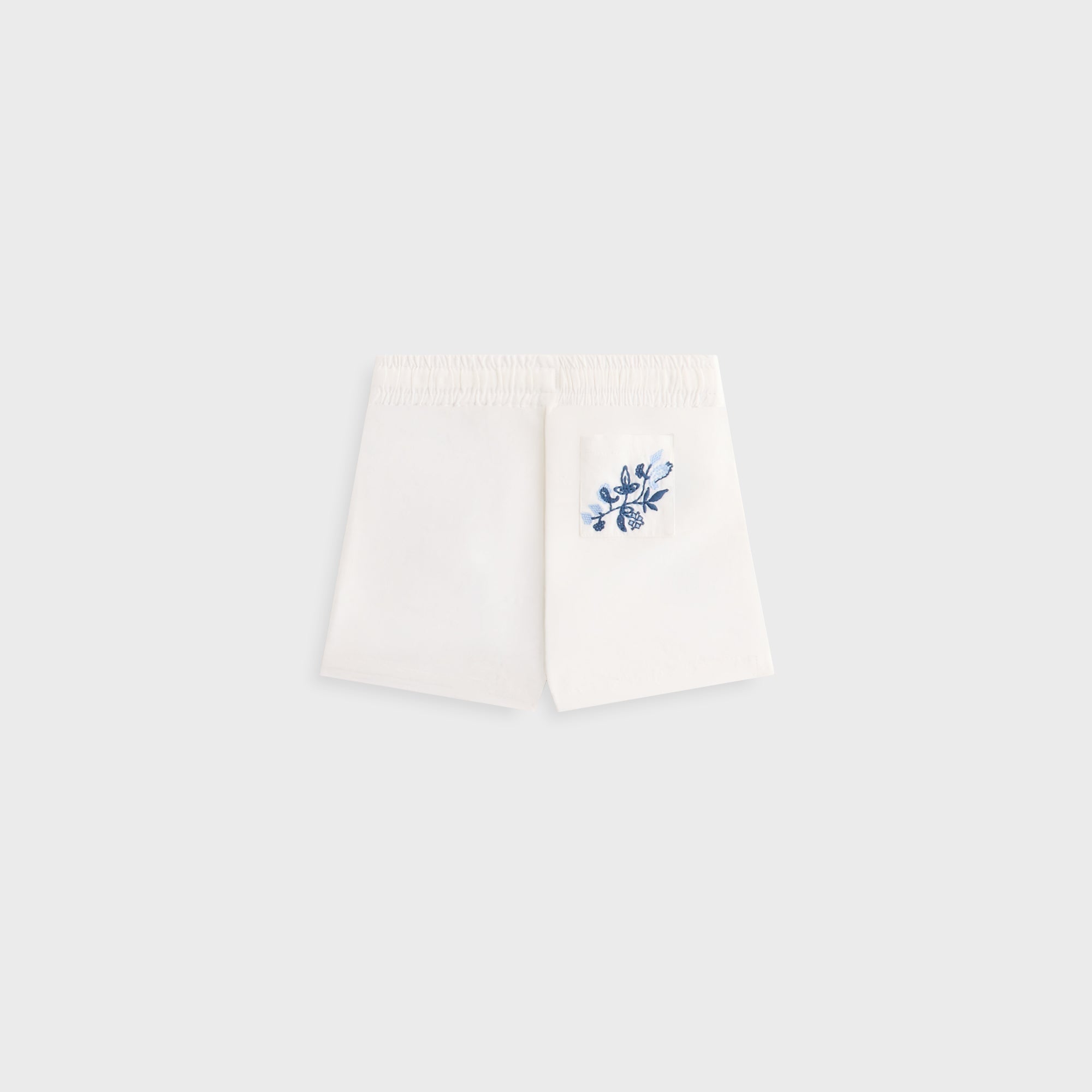 Kith Baby Novelty Embroidered Thompson Camp Short - White | Kith White