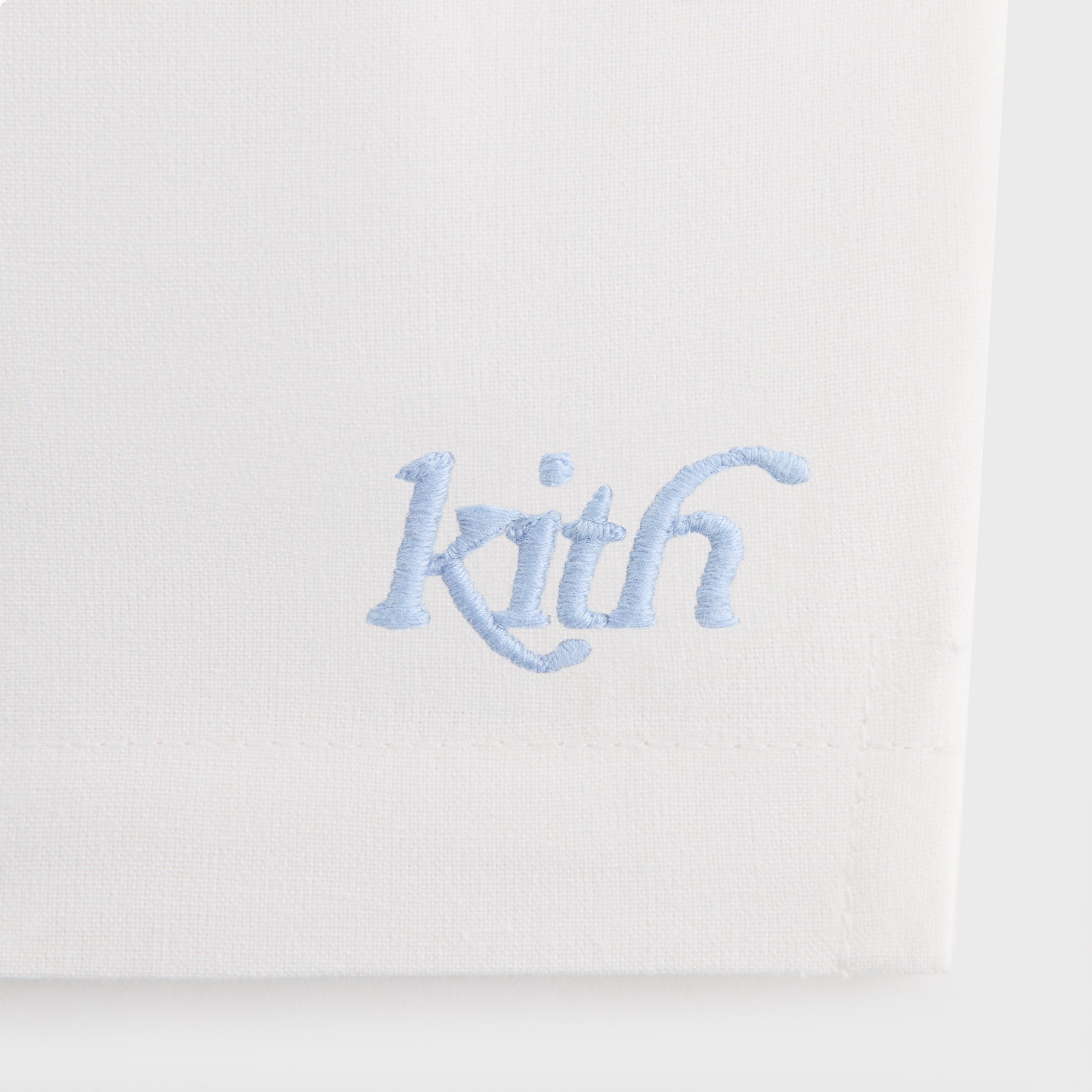 Kith Baby Novelty Embroidered Thompson Camp Short - White | Kith White