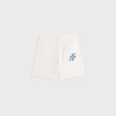 Kith Kids Novelty Embroidered Thompson Camp Short - White | Kith White