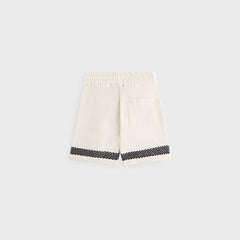 Kith Kids Novelty Logo Thompson Camp Short - Sandrift | Kith Sandrift