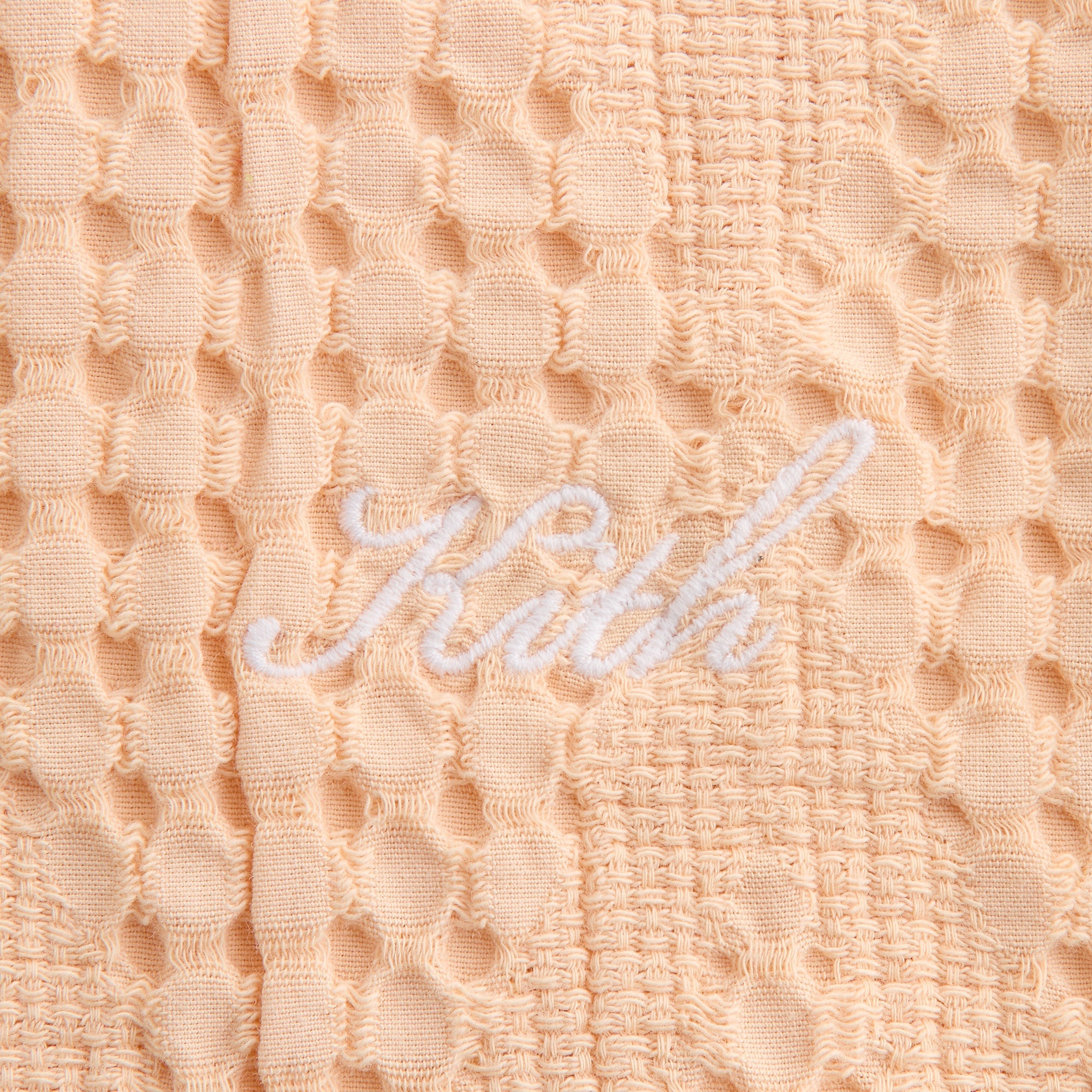 Kith Kids Jayda Cropped Textured Camp Shirt - Mycena | Kith Mycena
