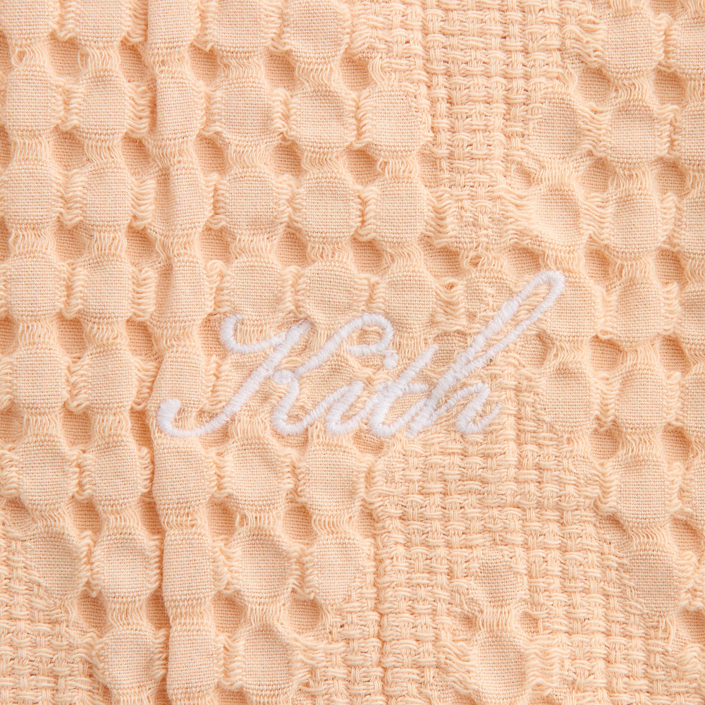 Kith Kids Jayda Cropped Textured Camp Shirt - Mycena | Kith Mycena