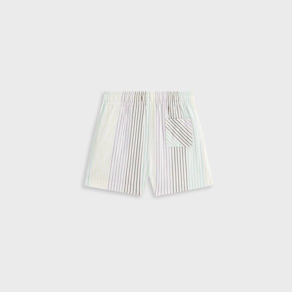 Kith Baby Striped Thompson Camp Short - Mykonos | Kith Mykonos