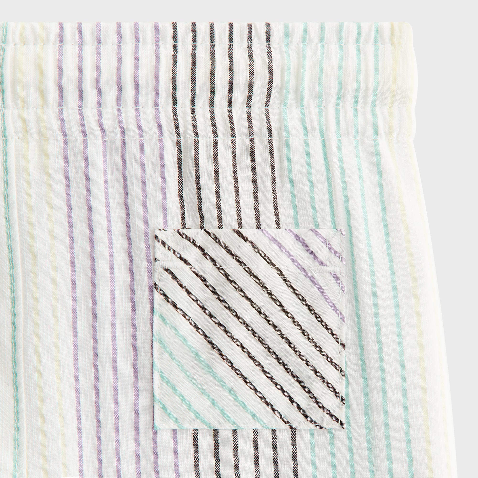Kith Baby Striped Thompson Camp Short - Mykonos | Kith Mykonos