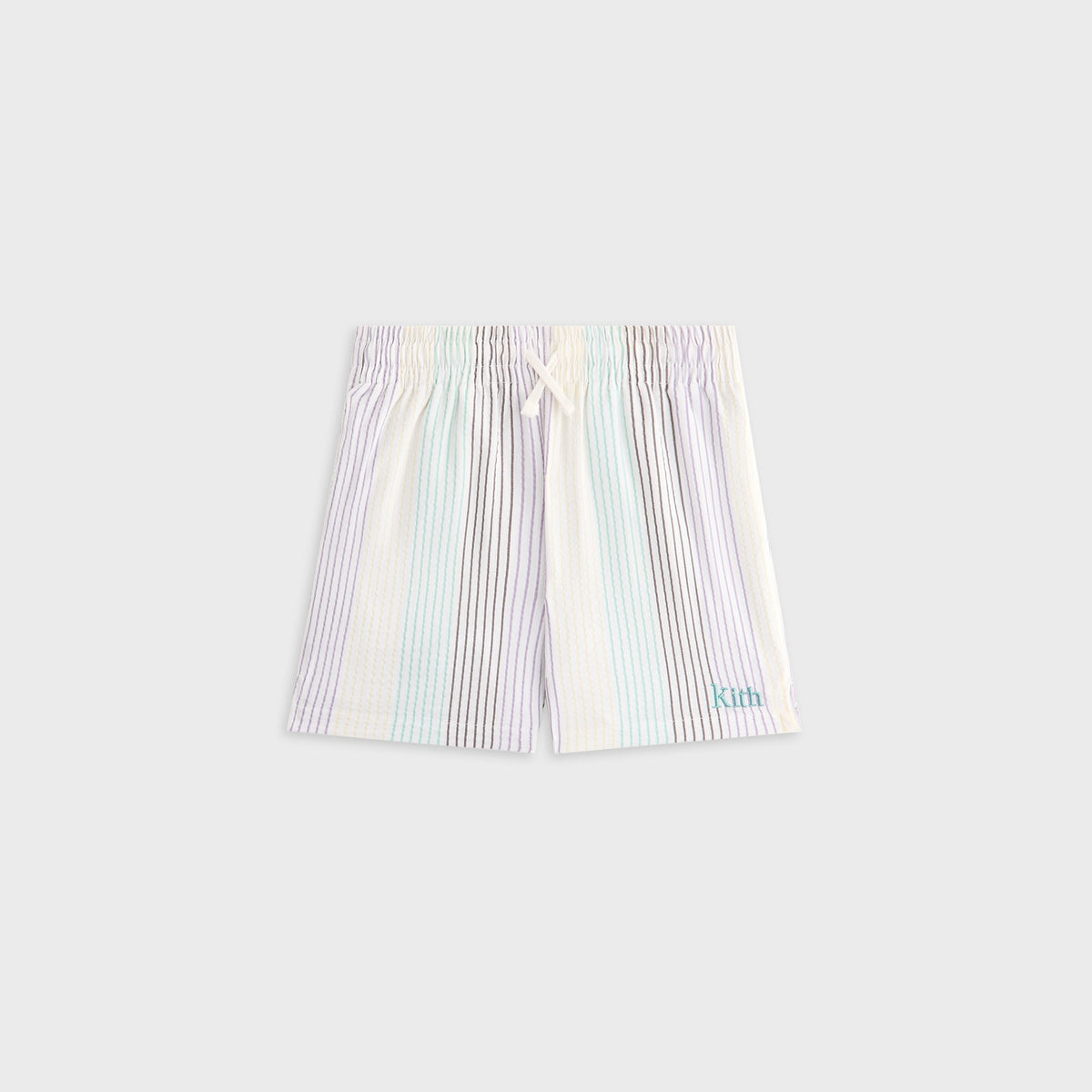 Kith Kids Striped Thompson Camp Short - Mykonos | Kith Mykonos