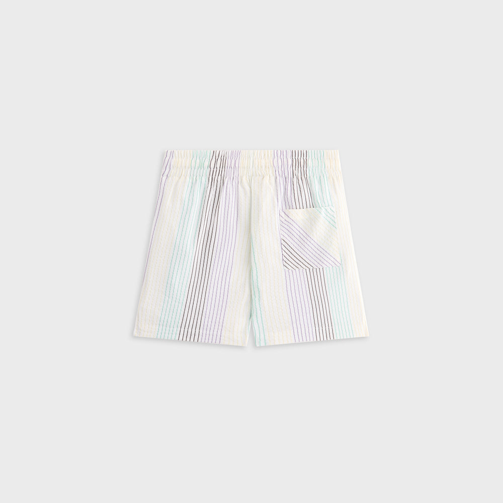 Kith Kids Striped Thompson Camp Short - Mykonos | Kith Mykonos