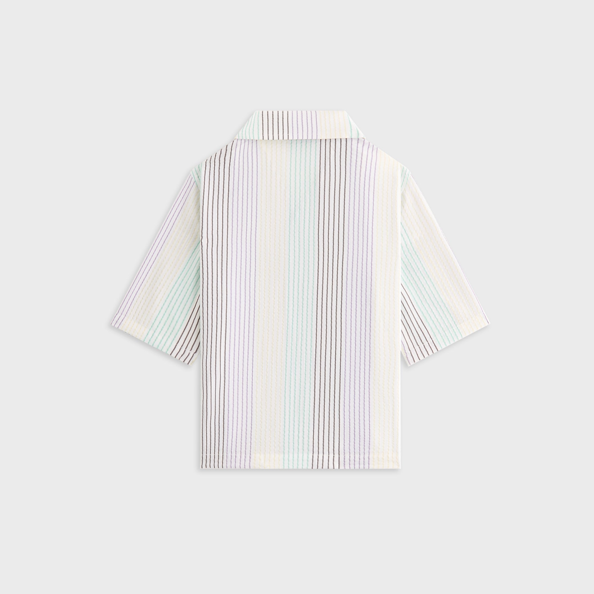 Kith Kids Striped Thompson Camp Shirt - Mykonos | Kith Mykonos