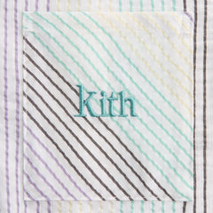 Kith Kids Striped Thompson Camp Shirt - Mykonos | Kith Mykonos
