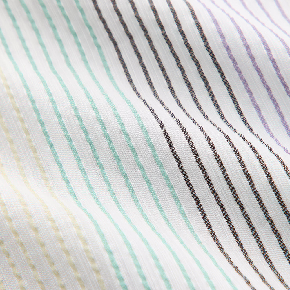 Kith Kids Striped Thompson Camp Shirt - Mykonos | Kith Mykonos