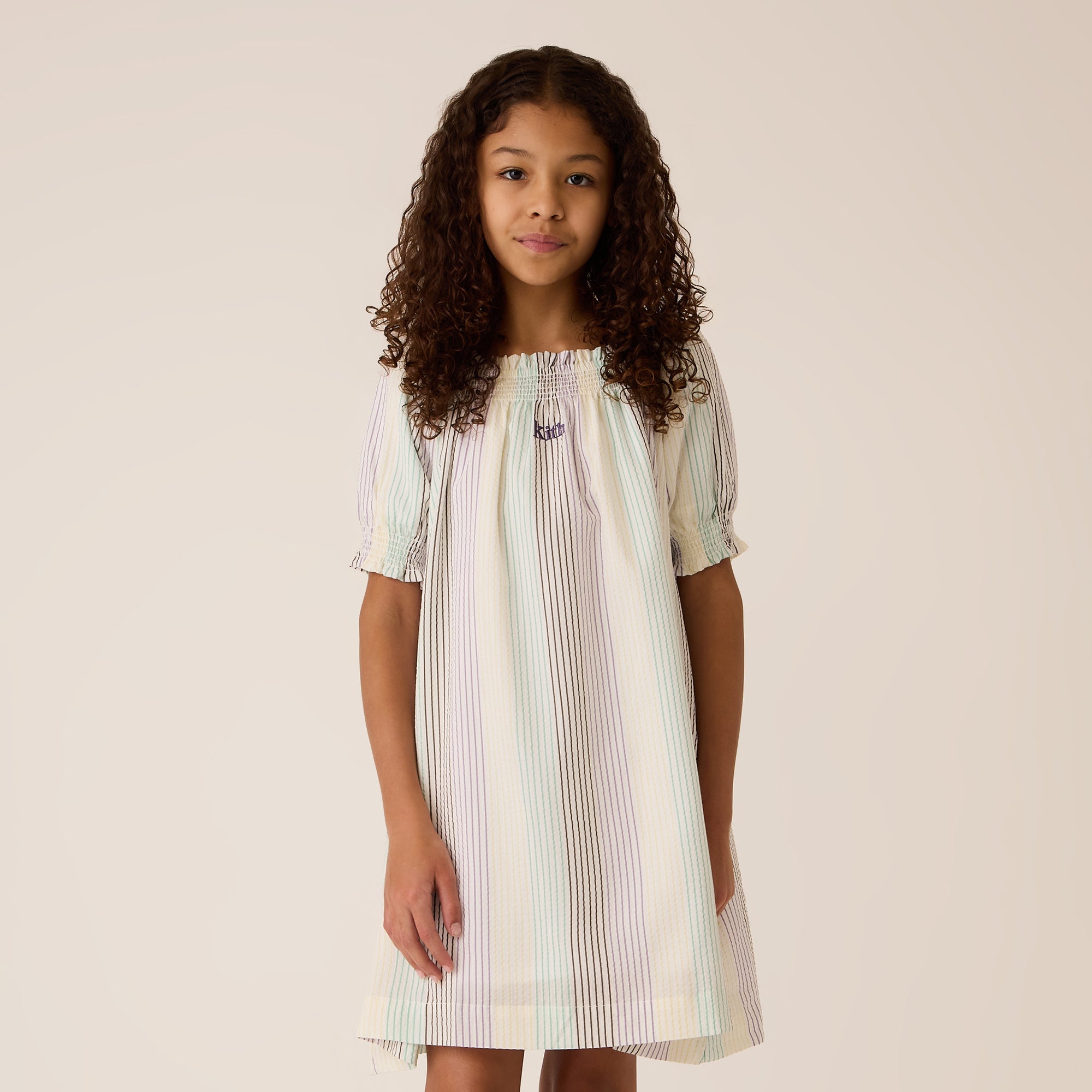 Kith Kids Striped Amina Mini Dress - Mykonos | Kith Mykonos