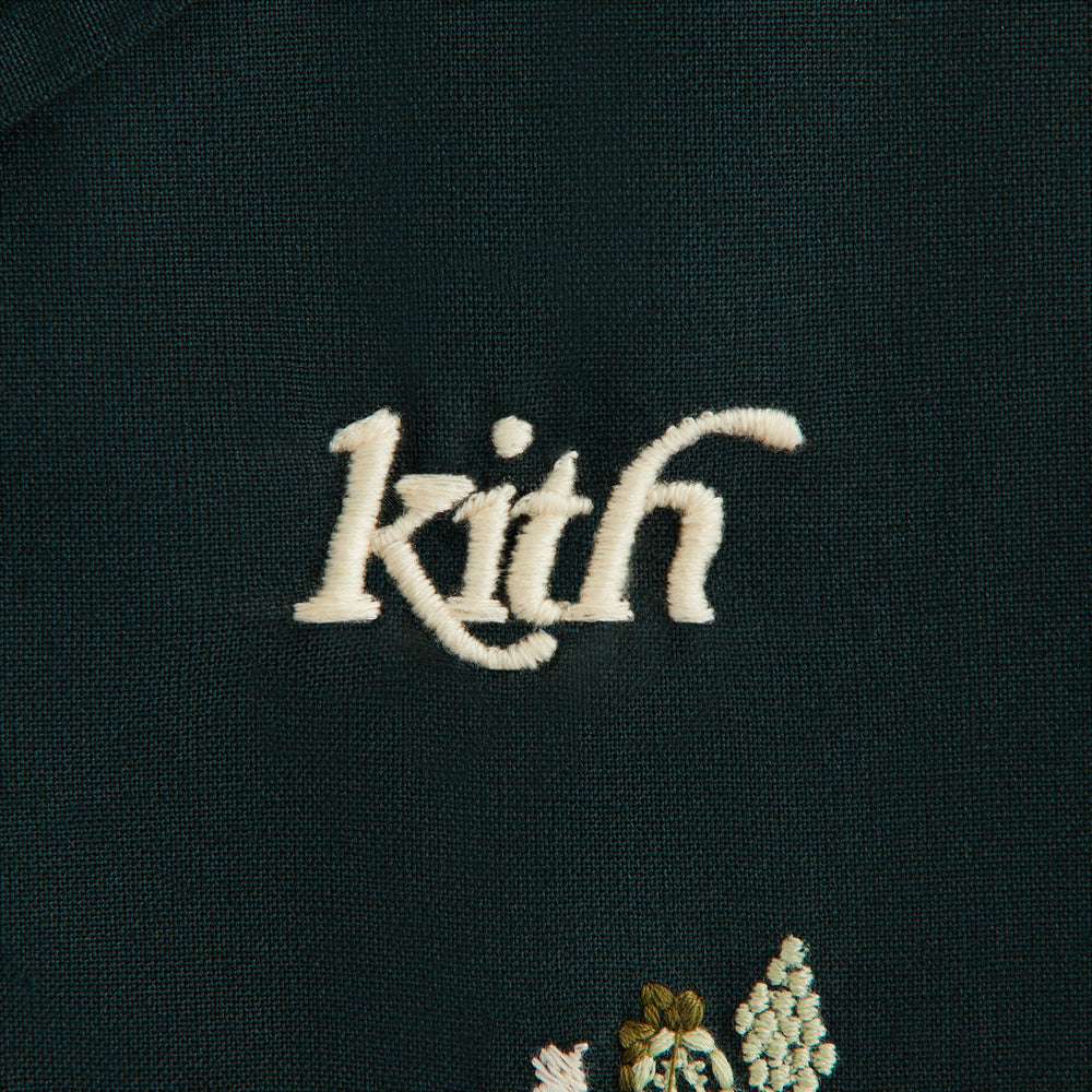 Kith Kids Novelty Thompson Camp Collar Shirt - Stadium | Kith Stadium