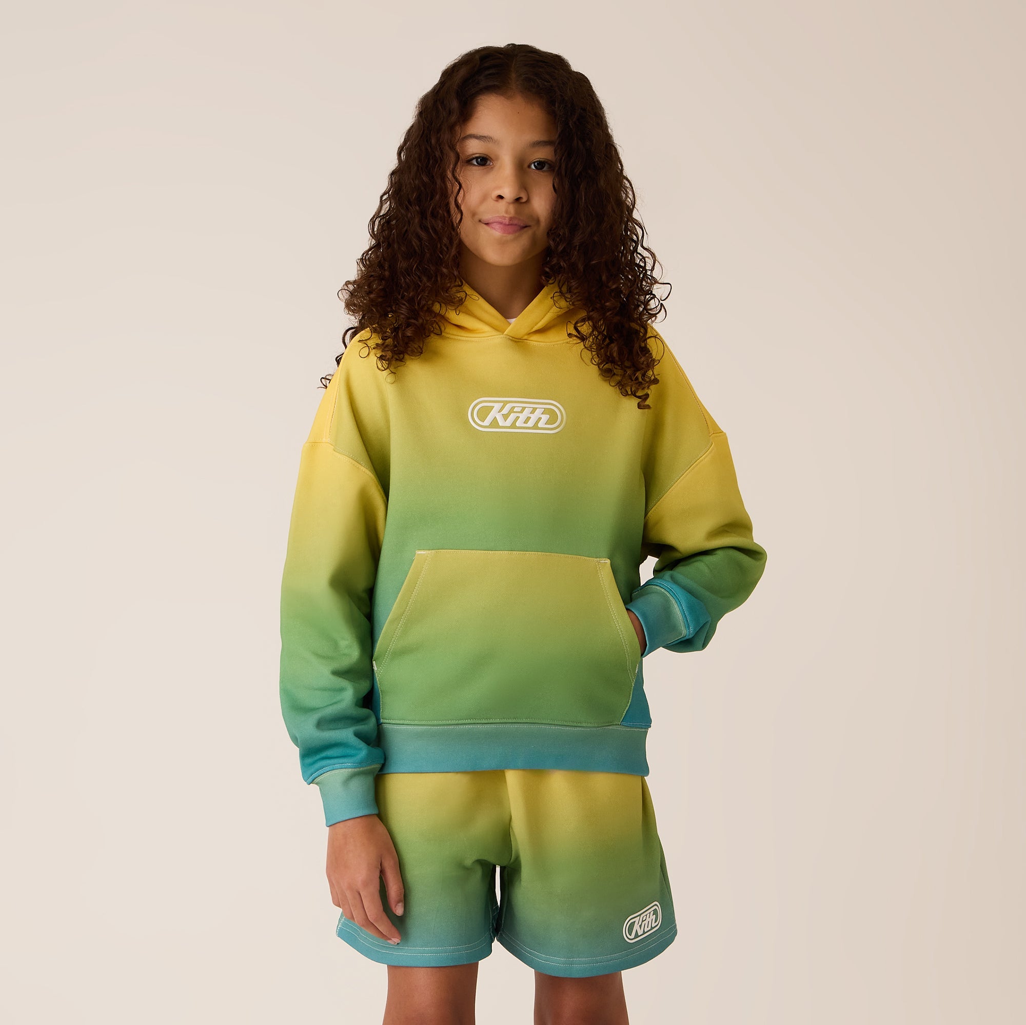 Kith Kids Ombre Liam Short - Parrot | Kith Parrot
