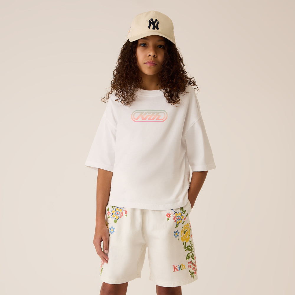 Kith Kids Graphic Logo Leonard Tee - White | Kith White