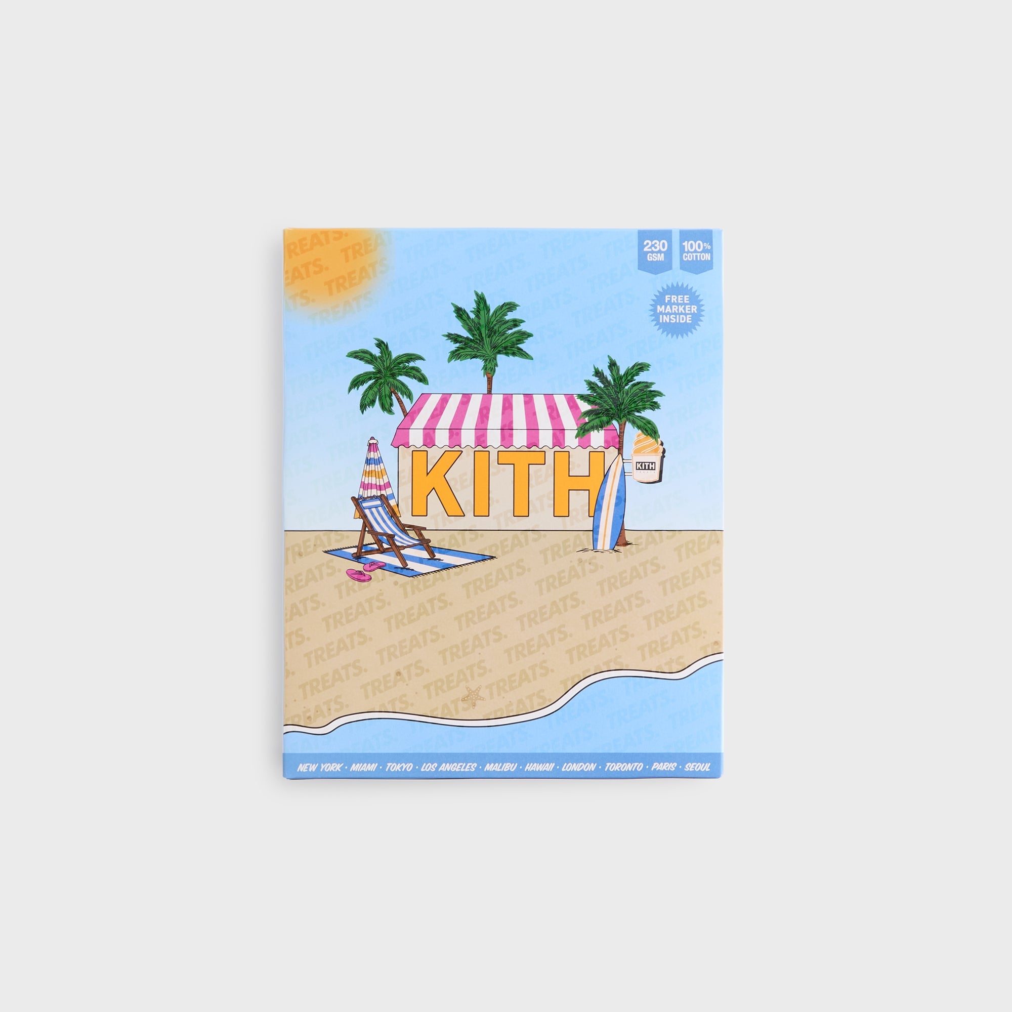 Kith Treats Tropical Destination Tee - Petal | Kith Petal