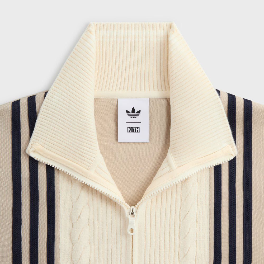 Kith for adidas Football Track Suit Top - Beige | Kith Beige
