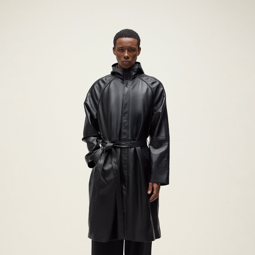 Kith for adidas Football Stadium Coat - Black | Kith Black