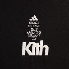 Kith for adidas Football Short Sleeve Tee - Black | Kith Black