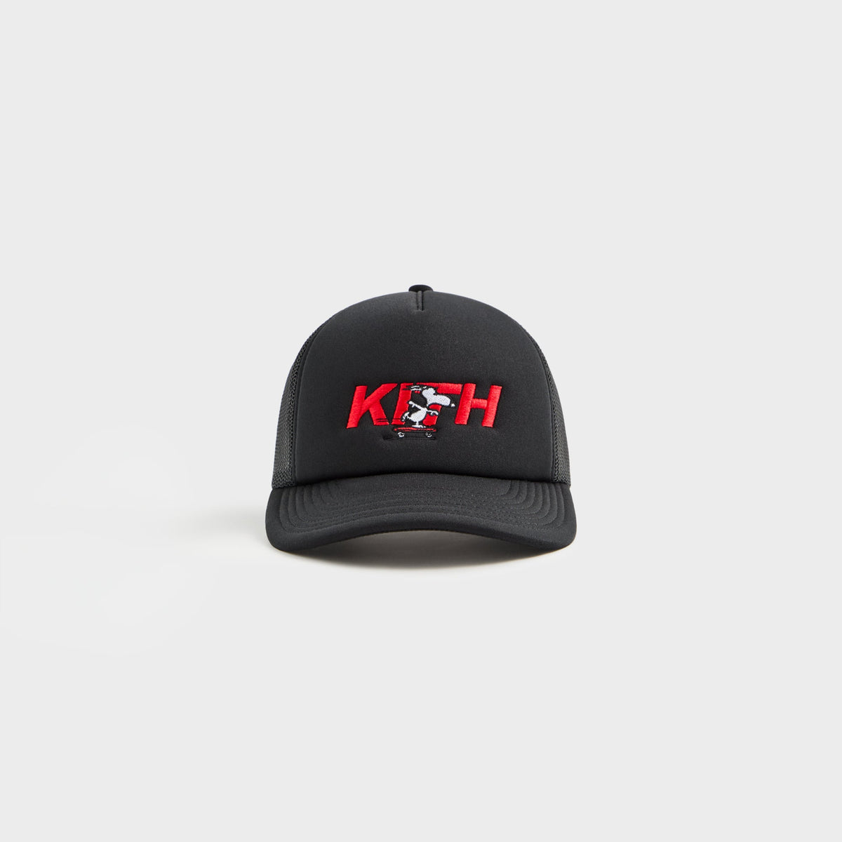 Kith Kids for Peanuts 75 Nolan Poly Foam Trucker - Black | Kith Black