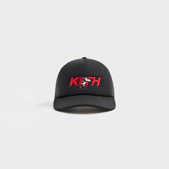 Kith Kids for Peanuts 75 Nolan Poly Foam Trucker - Black | Kith Black