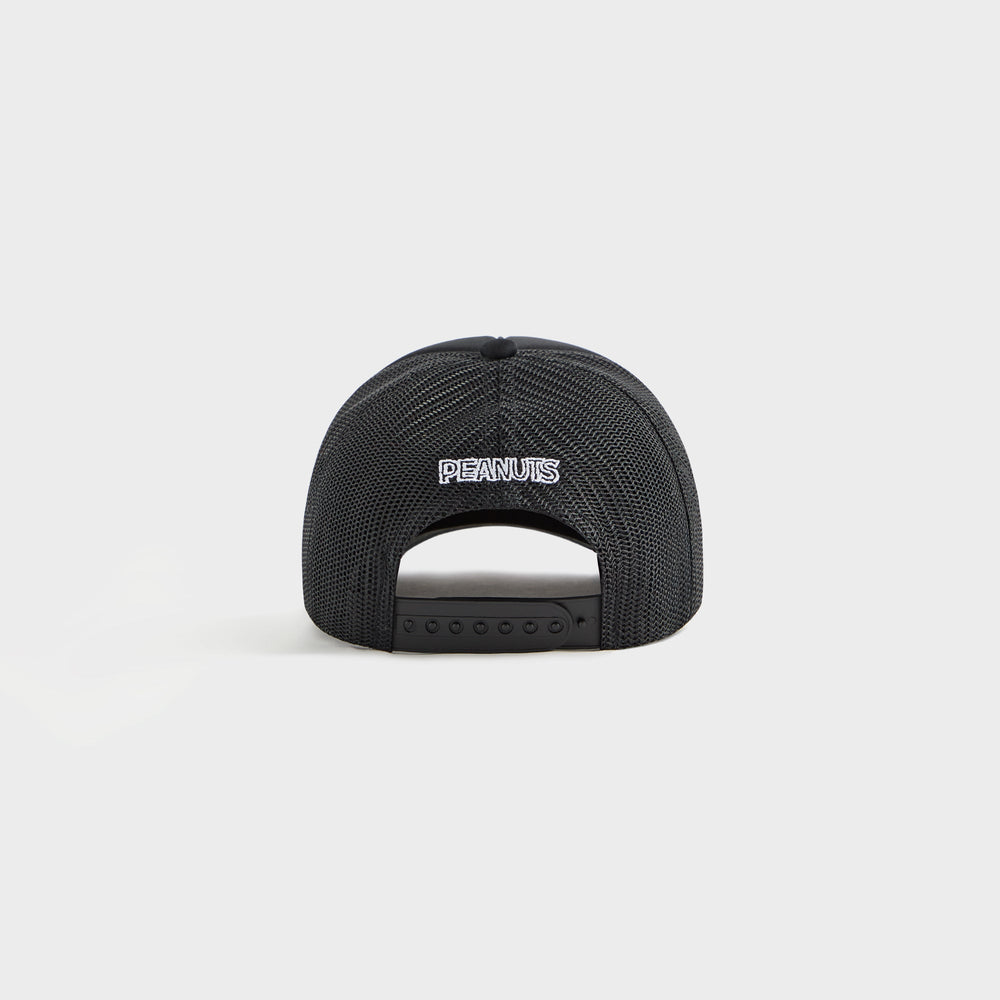 Kith Kids for Peanuts 75 Nolan Poly Foam Trucker - Black | Kith Black