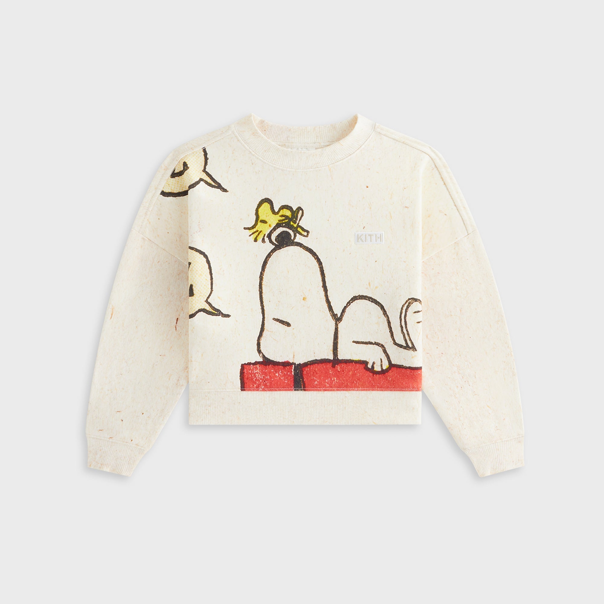 Kith Kids for Peanuts Sleeping Doghouse Crewneck - Sandrift | Kith Sandrift