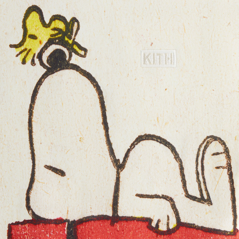 Kith Kids for Peanuts Sleeping Doghouse Crewneck - Sandrift | Kith Sandrift