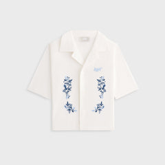 Kith Kids Novelty Thompson Camp Collar Shirt - White | Kith White