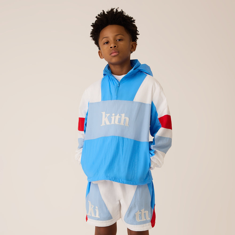 Kith Kids Harrison Pullover Jacket - Celeste | Kith Celeste