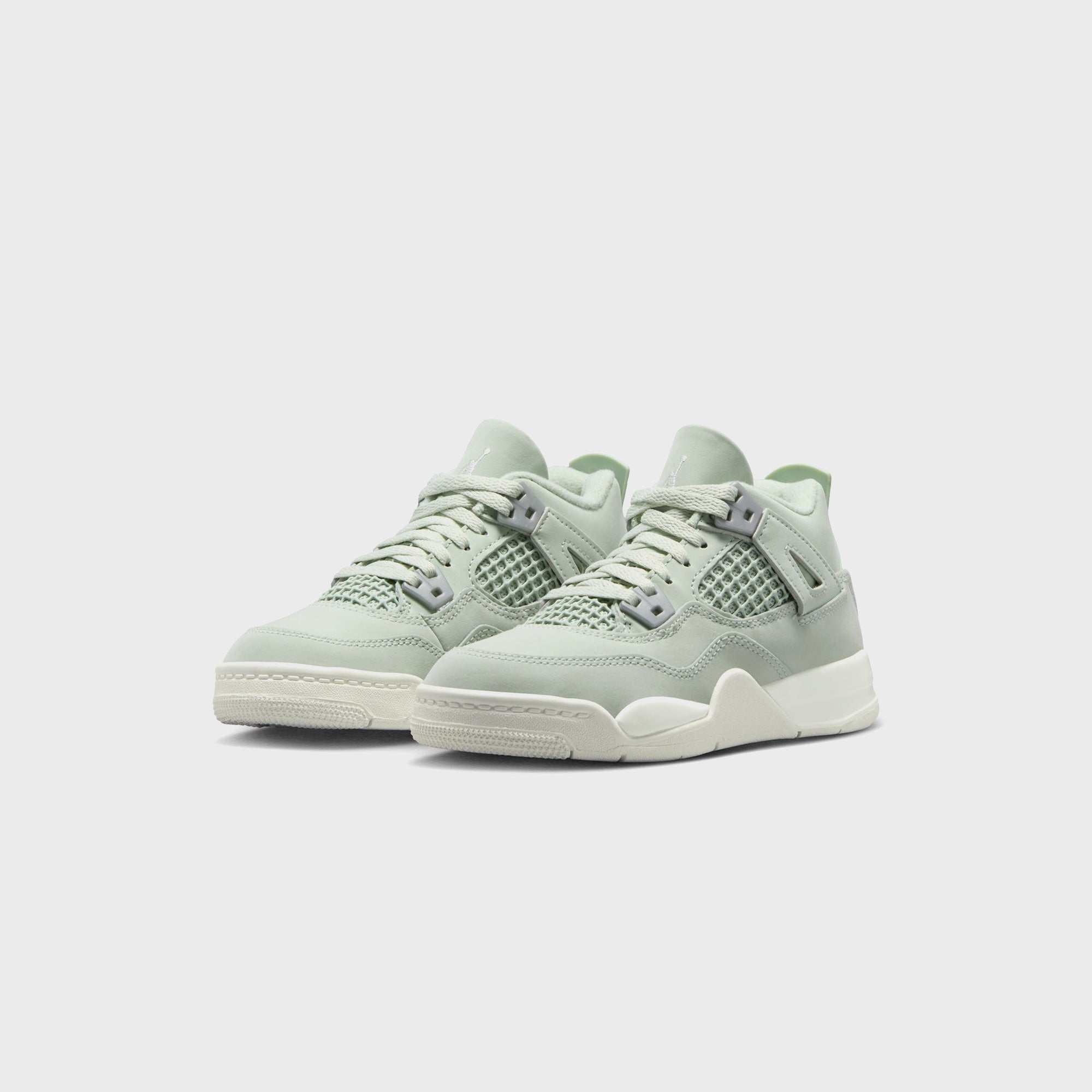 Nike PS Air Jordan 4 Retro S2 - Seafoam / Sail / Metallic Silver | Kith Seafoam / Sail / Metallic Silver