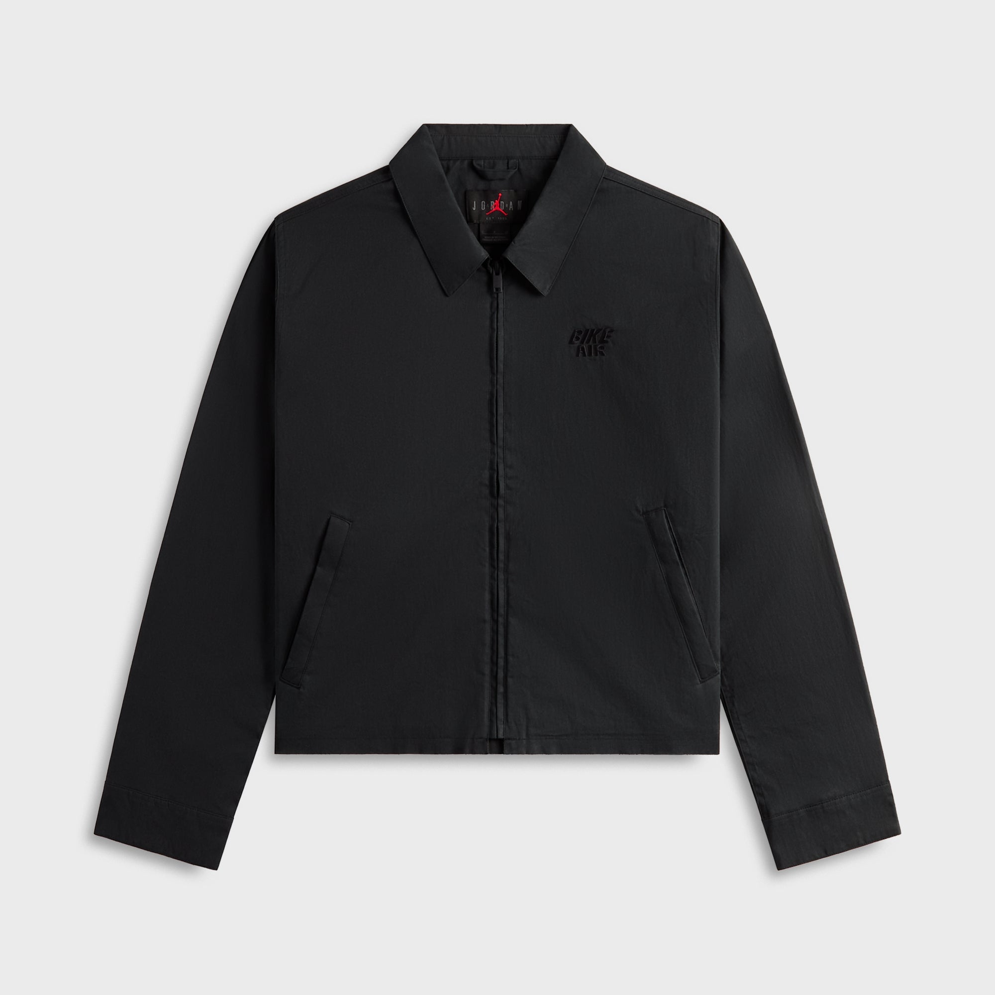 Jordan x Nigel Sylvester Bike Air Trucker Jacket - Black | Kith Black