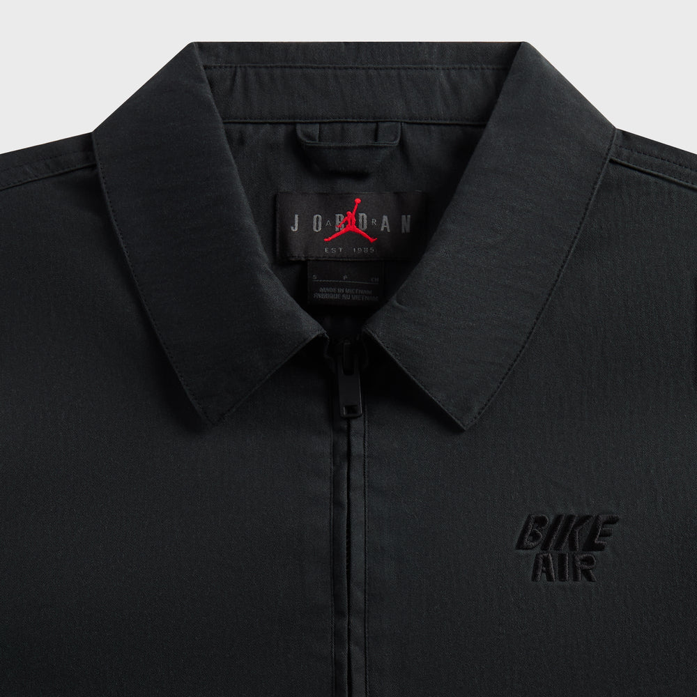Jordan x Nigel Sylvester Bike Air Trucker Jacket - Black | Kith Black