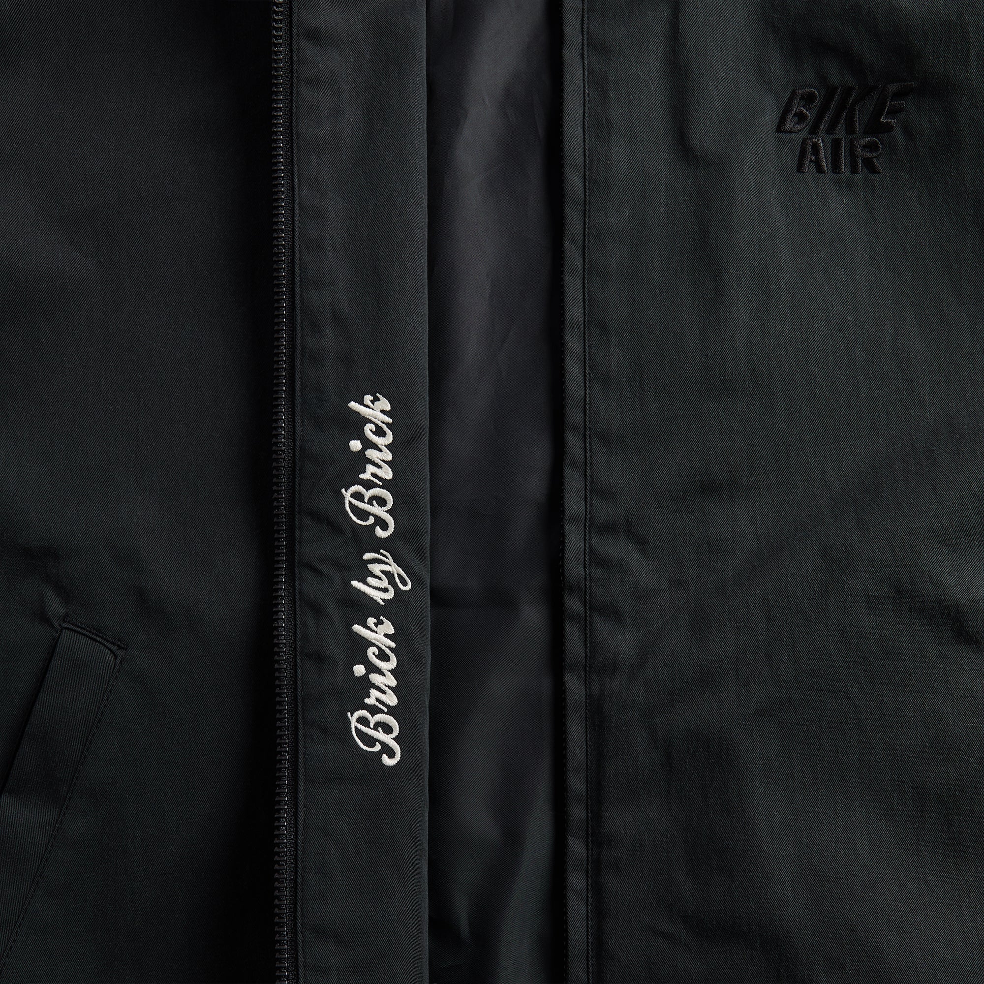 Jordan x Nigel Sylvester Bike Air Trucker Jacket - Black | Kith Black