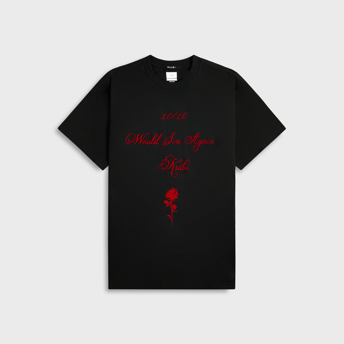 Ksubi Sin Again Biggie Tee - Jet Black | Kith Jet Black