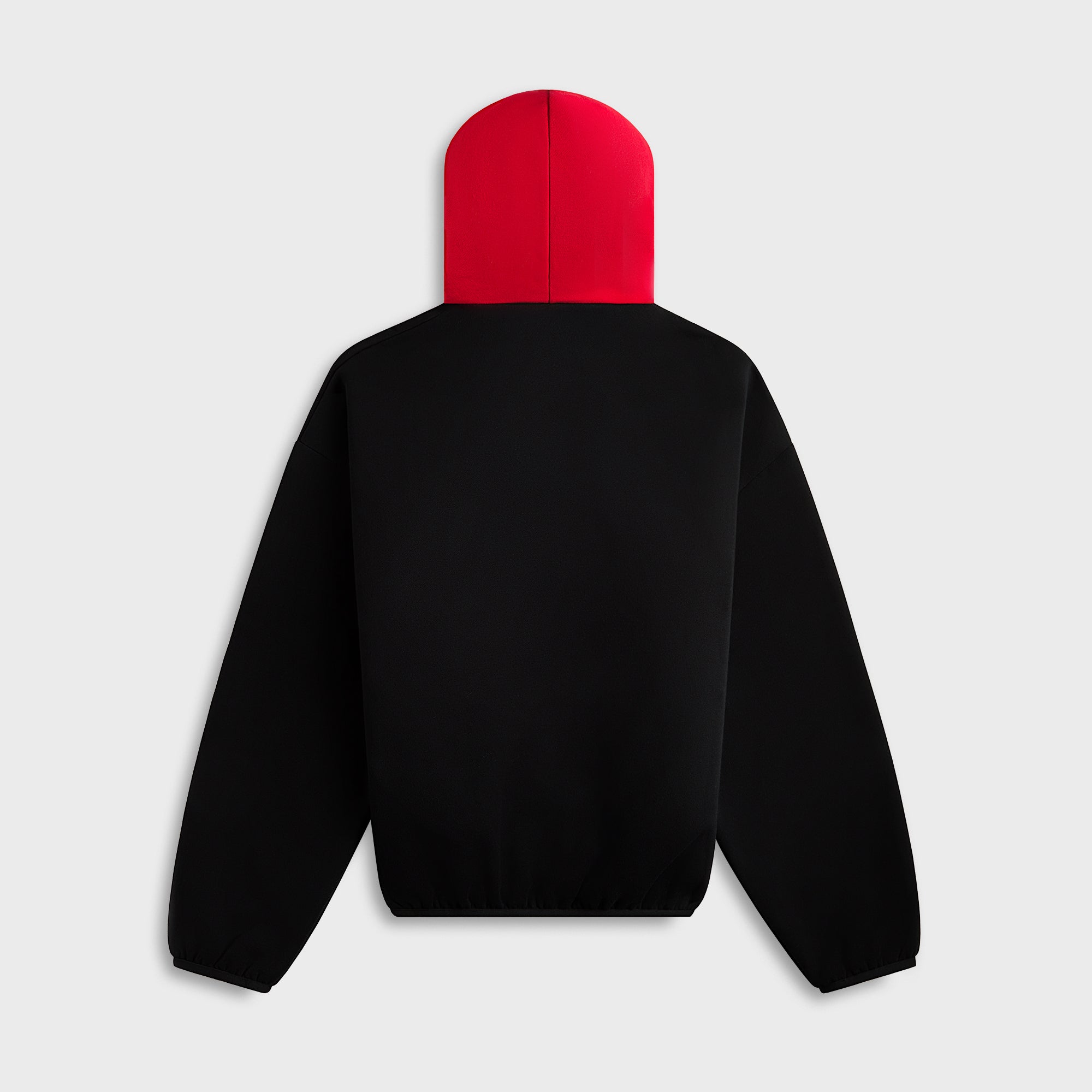 Essentials Bulls Core Fleece Pull Over Hoodie - Black / Red | Kith Black / Red