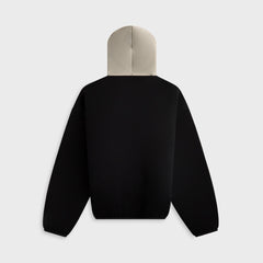 Essentials Nets Core Fleece Pull Over Hoodie - Black / Warm Heather | Kith Black / Warm Heather