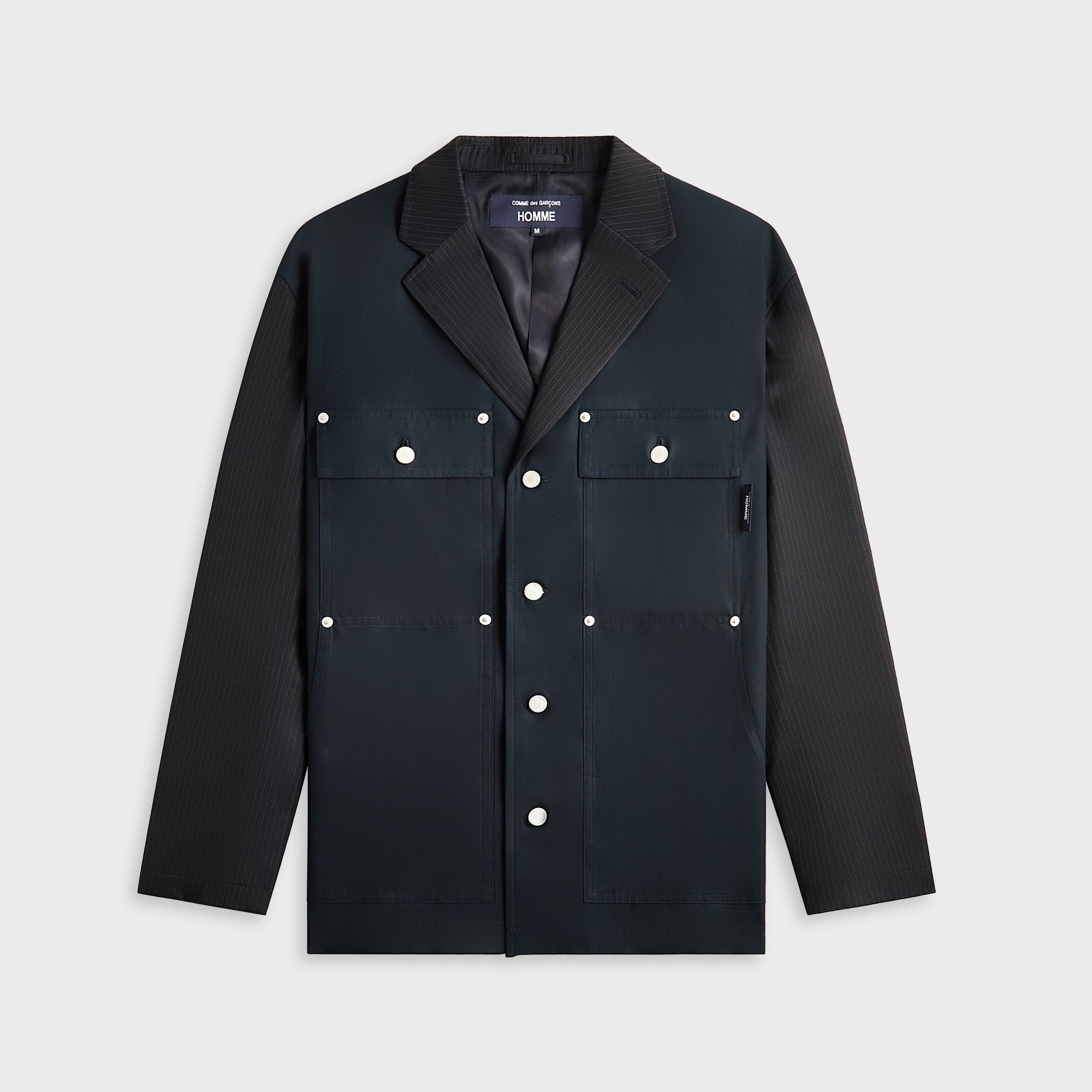 CDG Homme Jacket - Navy / Grey | Kith Navy / Grey