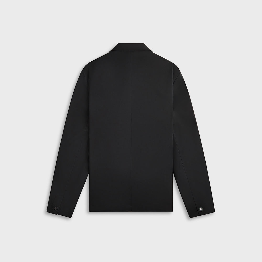 Barena Overshirt Visal Tropical Piombo - Black | Kith Black