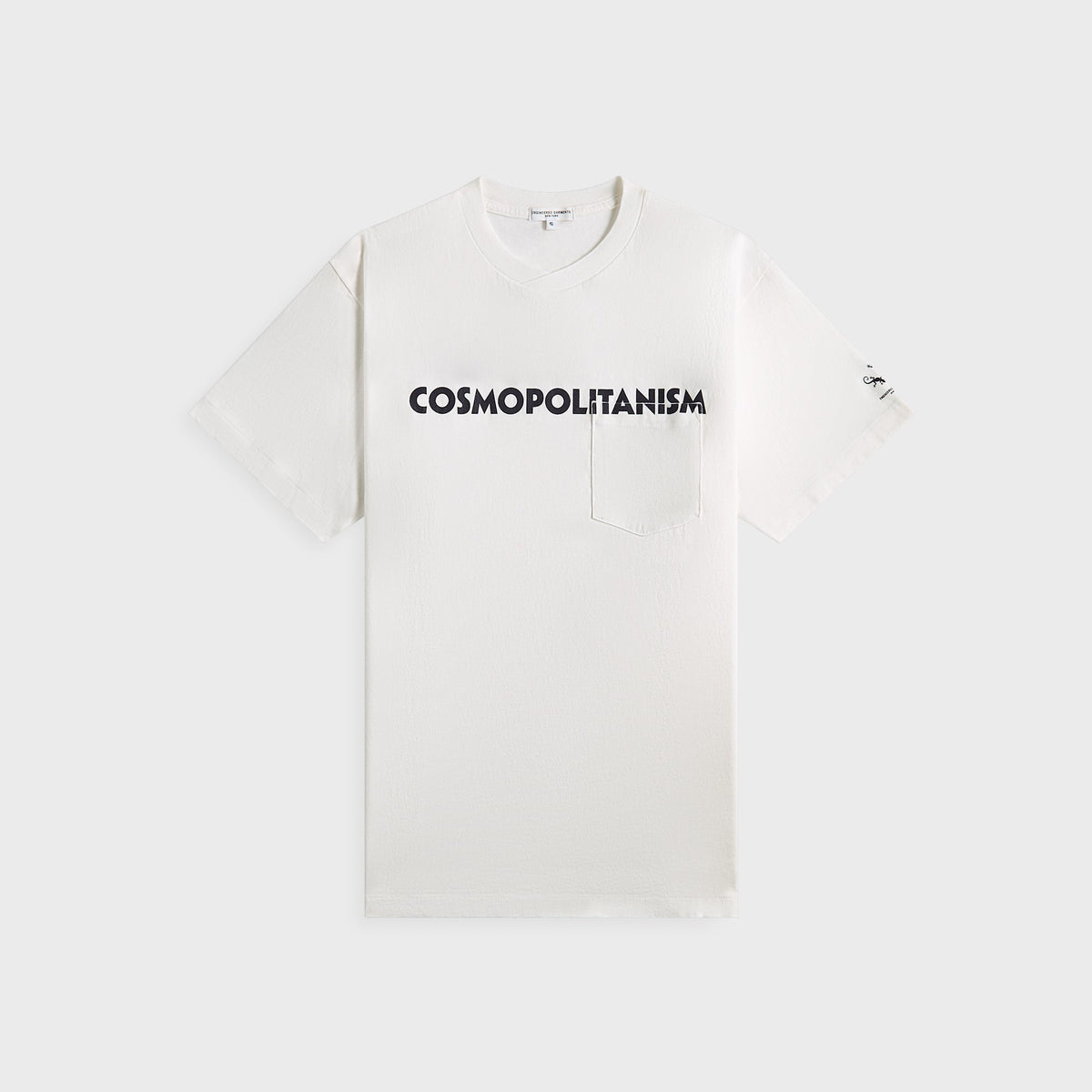 Engineered Garments Printed Cross Crew Neck Tee - White | Kith White