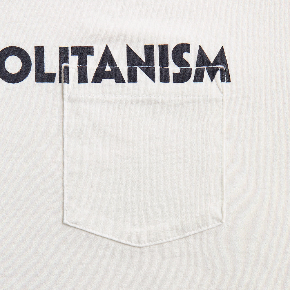 Engineered Garments Printed Cross Crew Neck Tee - White | Kith White