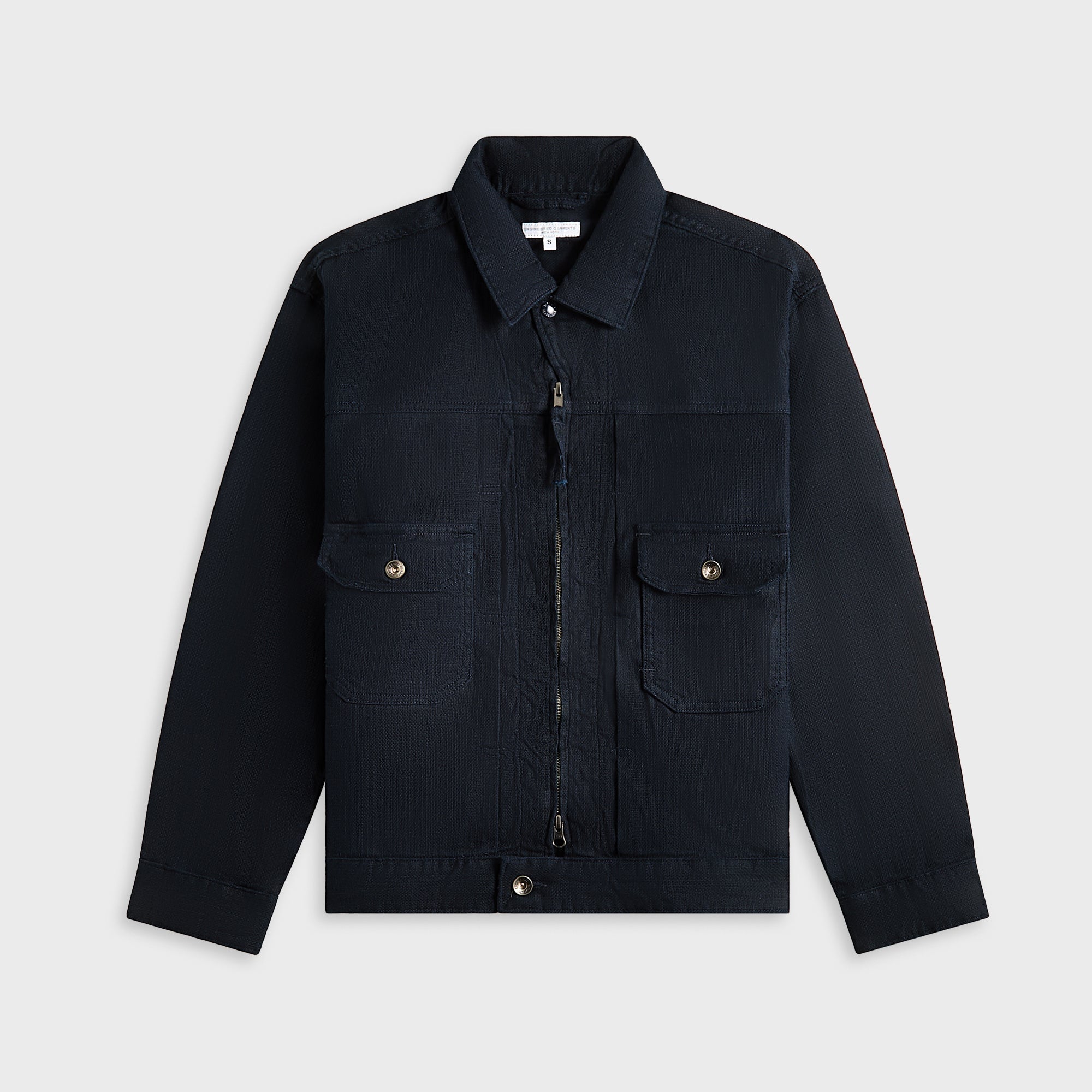 Engineered Garments Trucker Jacket CL Java Cloth - Dark Navy | Kith Dark Navy