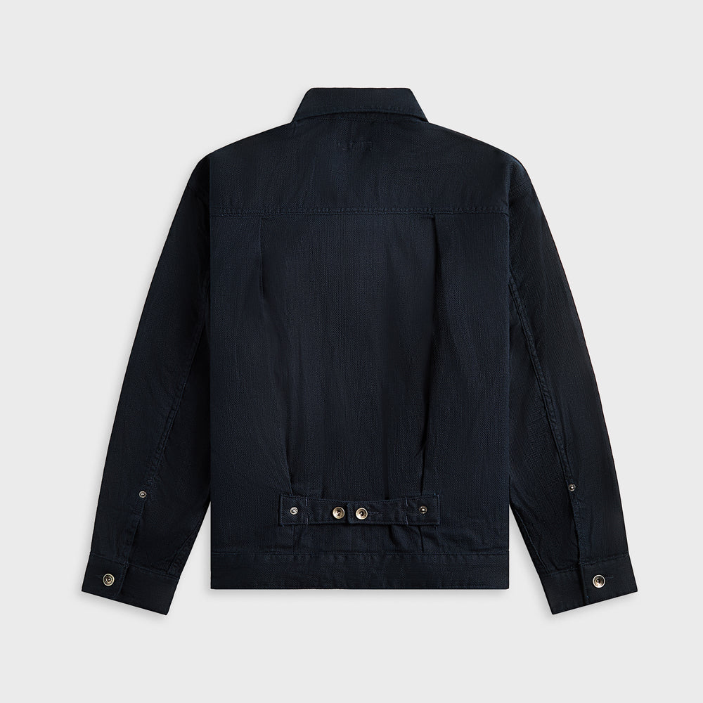 Engineered Garments Trucker Jacket CL Java Cloth - Dark Navy | Kith Dark Navy