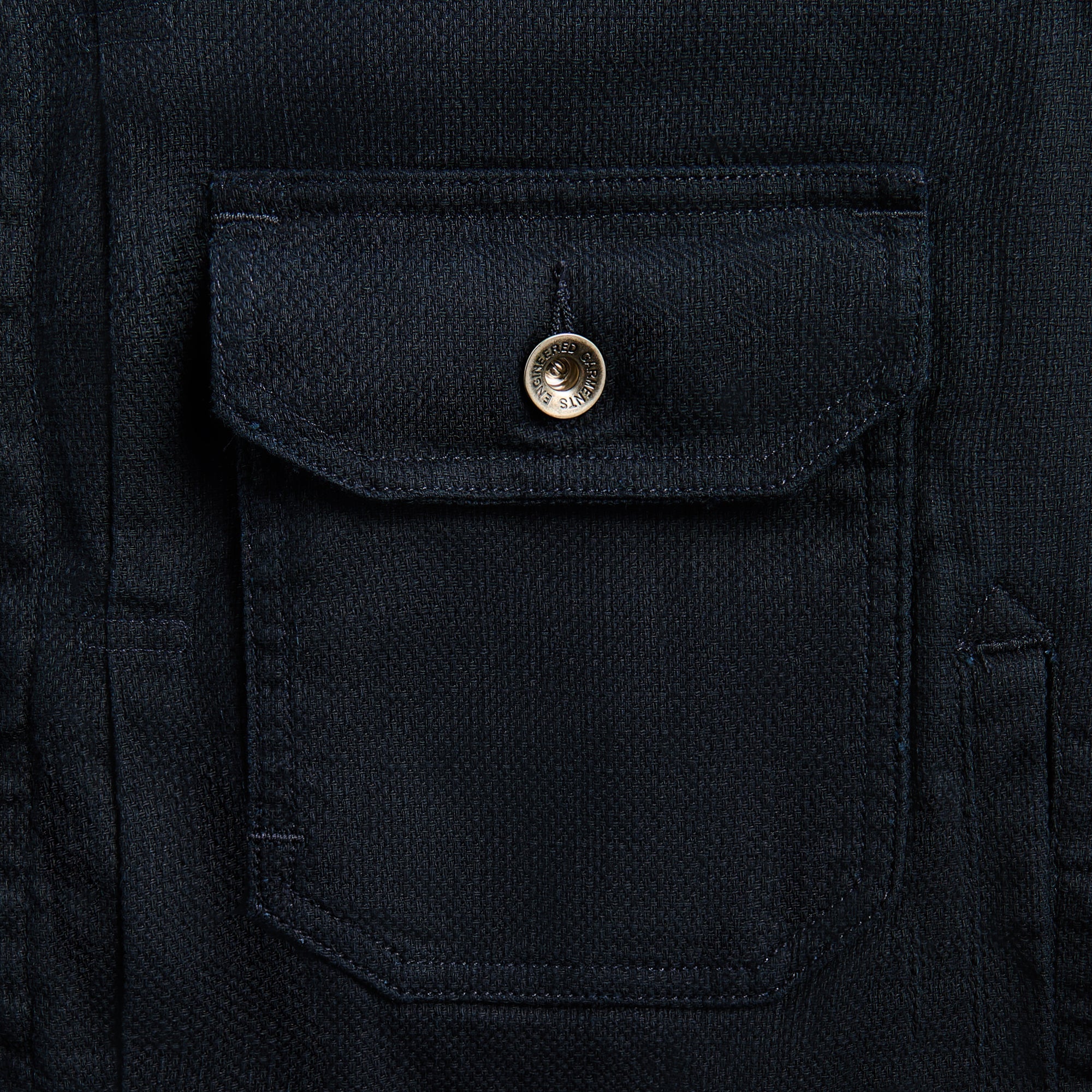 Engineered Garments Trucker Jacket CL Java Cloth - Dark Navy | Kith Dark Navy