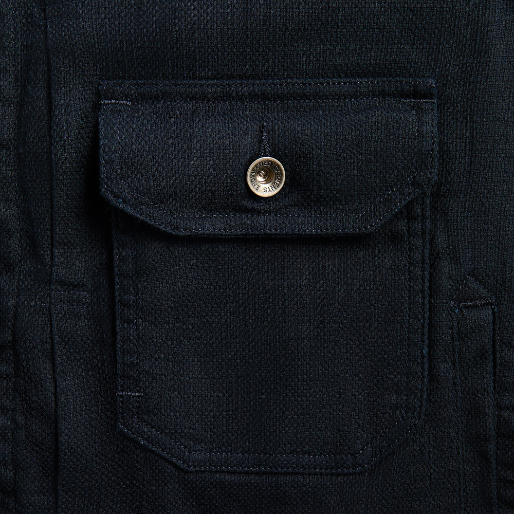 Engineered Garments Trucker Jacket CL Java Cloth - Dark Navy | Kith Dark Navy