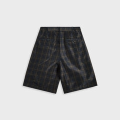 CDG Homme Check Shorts - Navy | Kith Navy