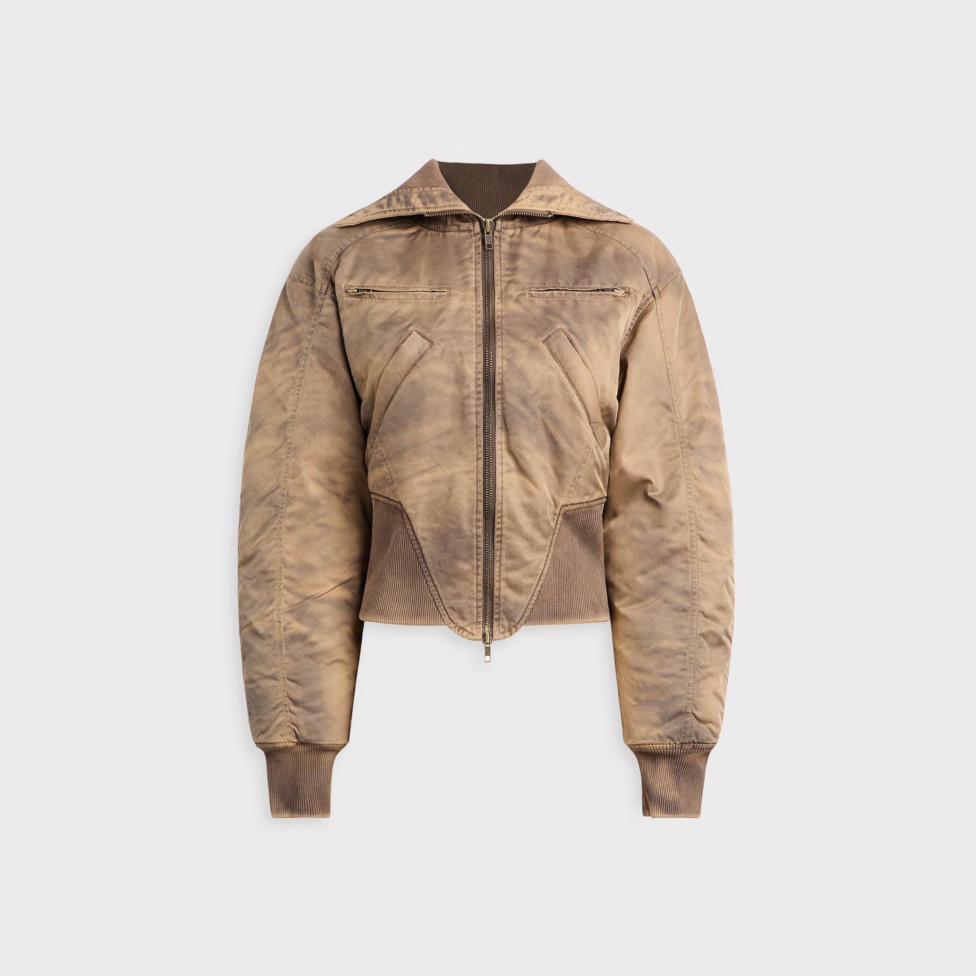 KNWLS Claw Bomber Jacket - Washed Dark Brown | Kith Washed Dark Brown