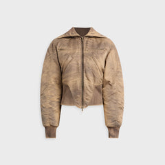 KNWLS Claw Bomber Jacket - Washed Dark Brown | Kith Washed Dark Brown