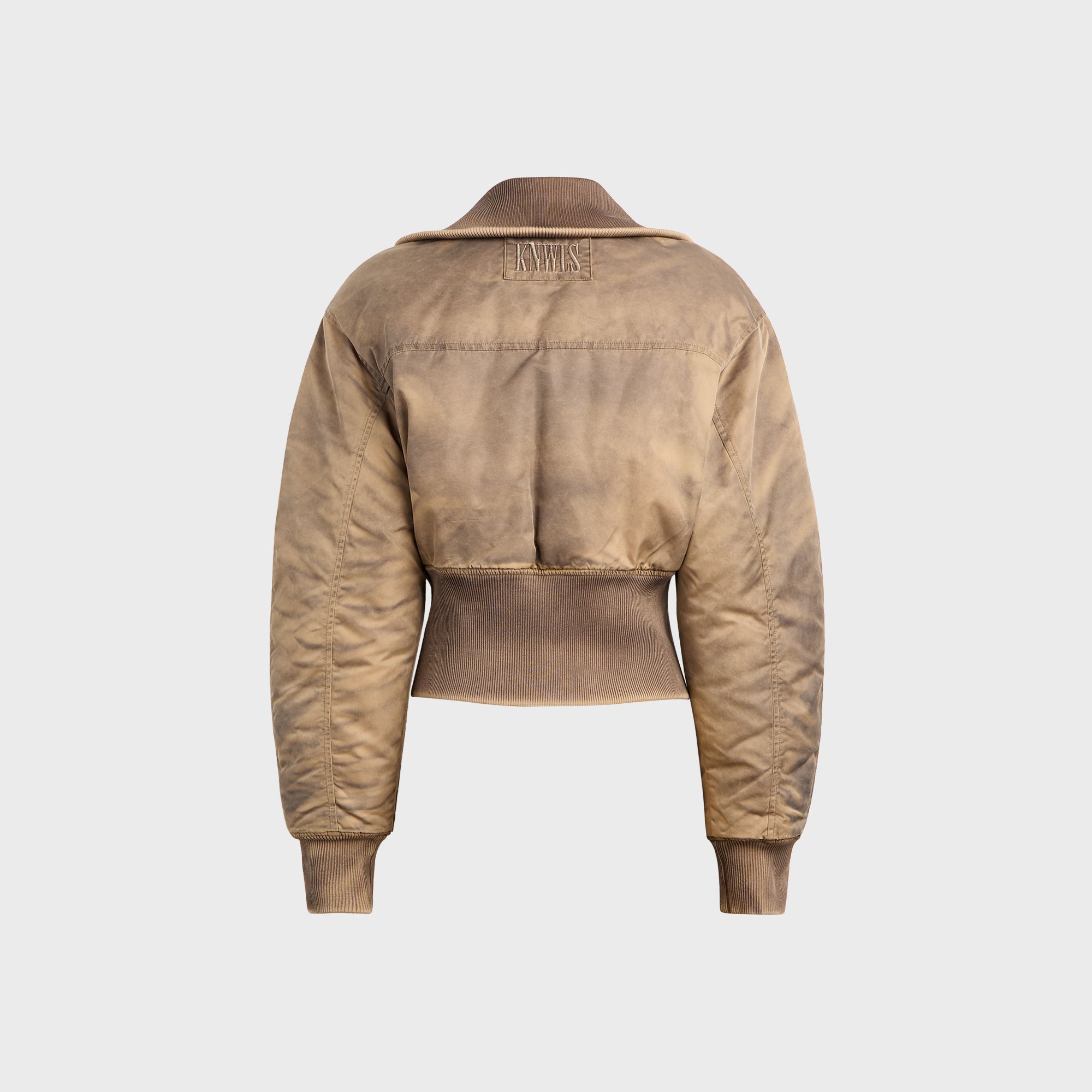 KNWLS Claw Bomber Jacket - Washed Dark Brown | Kith Washed Dark Brown