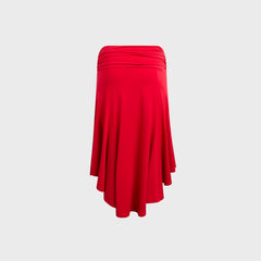 Soffiano Midi Skirt - Red Love | Kith Red Love
