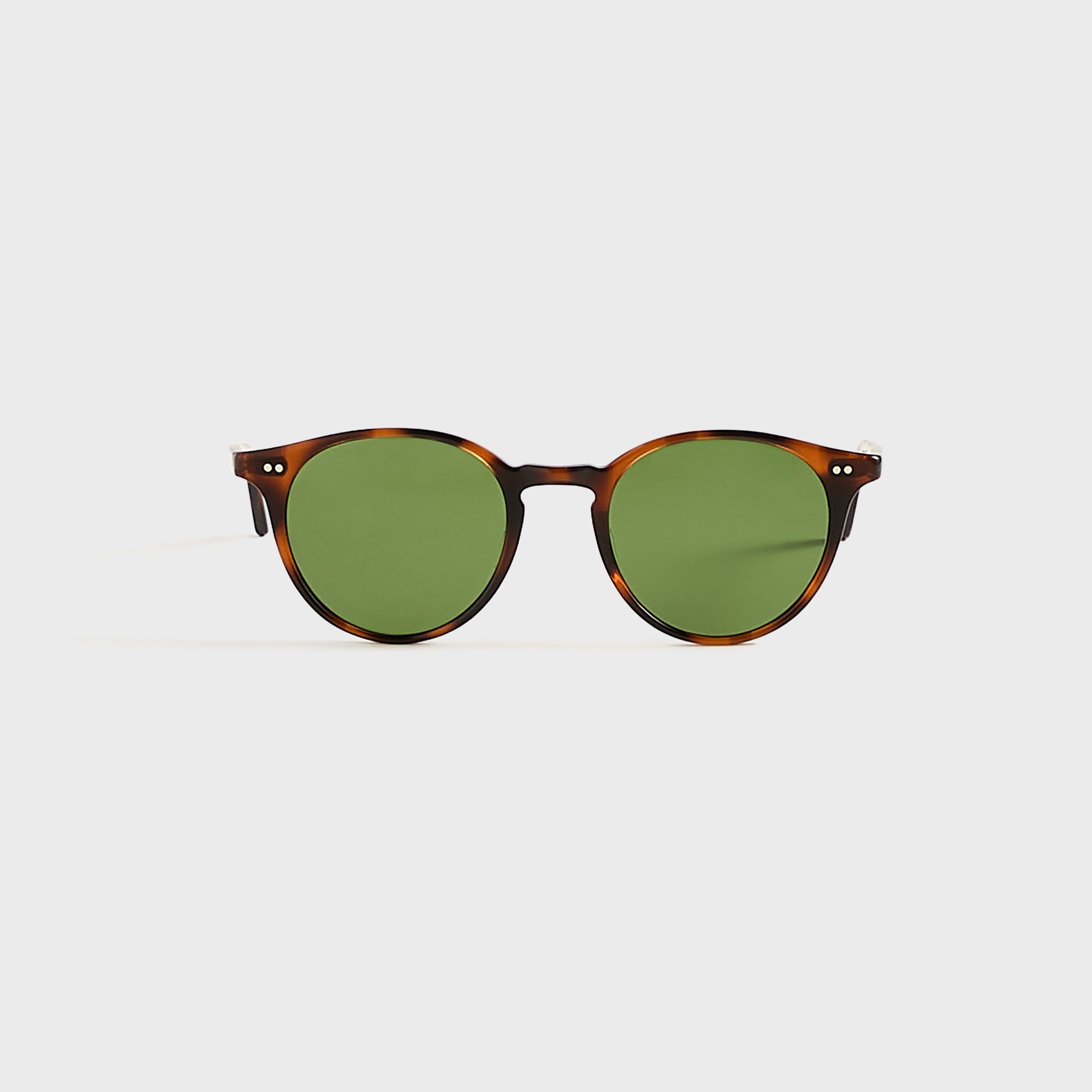 Garrett Leight Clune Sunglasses - Spotted Brown Shell / Semi Flat Pure | Kith Spotted Brown Shell / Semi Flat Pure Green